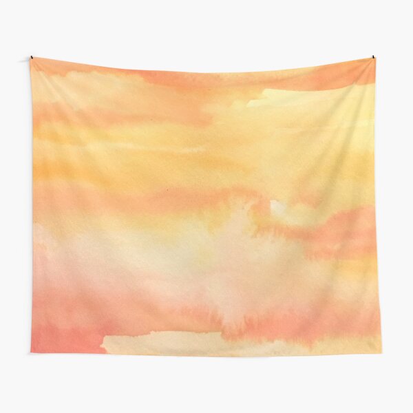 Apricot Sunset Tapestry