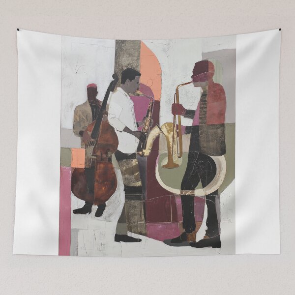 Item preview, Abstract Jazz Trio Performance designed and sold by lautir.