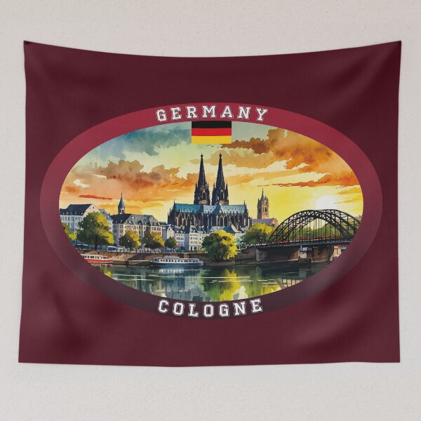 Item preview, Cologne Germany Travel designed and sold by Thistle-TShop.