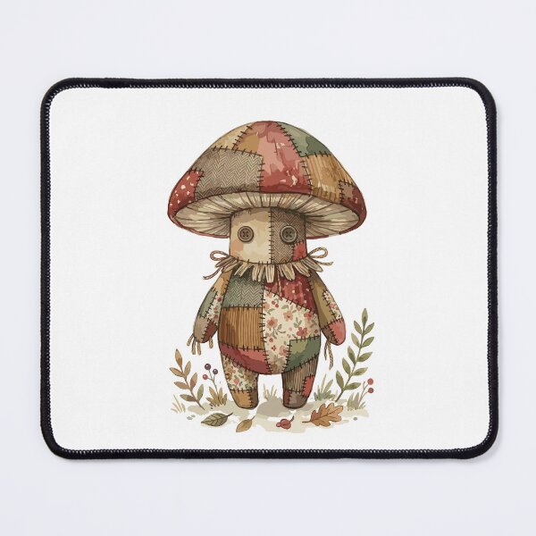 Item preview, Magical Creatures: Canvas Mushroom Man designed and sold by bapupa.