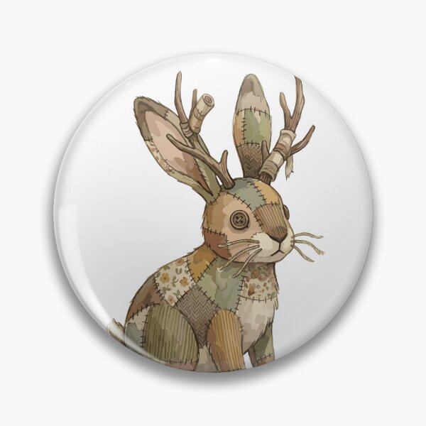 Item preview, Magical Creatures: Denim Jackalope designed and sold by bapupa.