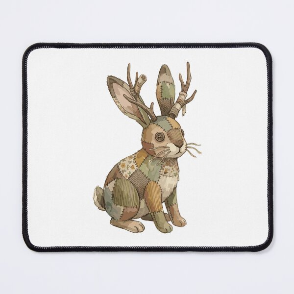 Item preview, Magical Creatures: Denim Jackalope designed and sold by bapupa.