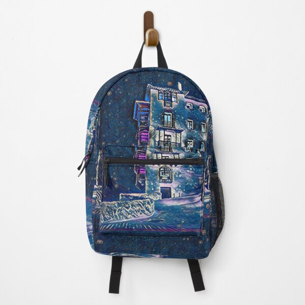 Item preview, hanging houses at night designed and sold by mipi-sr.