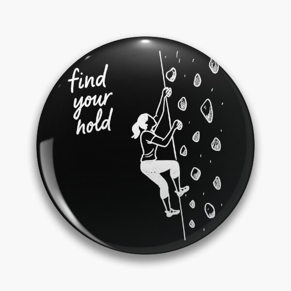 Item preview, Women's Bouldering Shirt – Find Your Hold Strong Woman designed and sold by Pineapple-Tree.