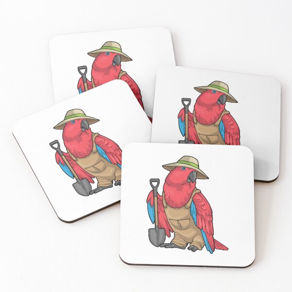 Item preview, Parrot Gardener Shovel Garden designed and sold by Snabdesign84.