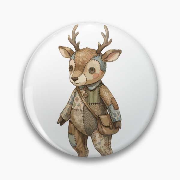 Item preview, Magical Creatures: Linen Forest Faun designed and sold by bapupa.