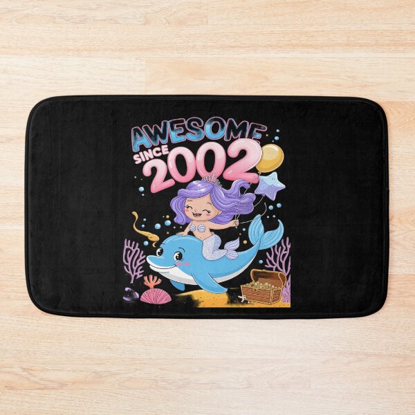 Item preview, 20 Years Old Mermaid Awesome Since 2002 20th Birthday designed and sold by angolinnArt.
