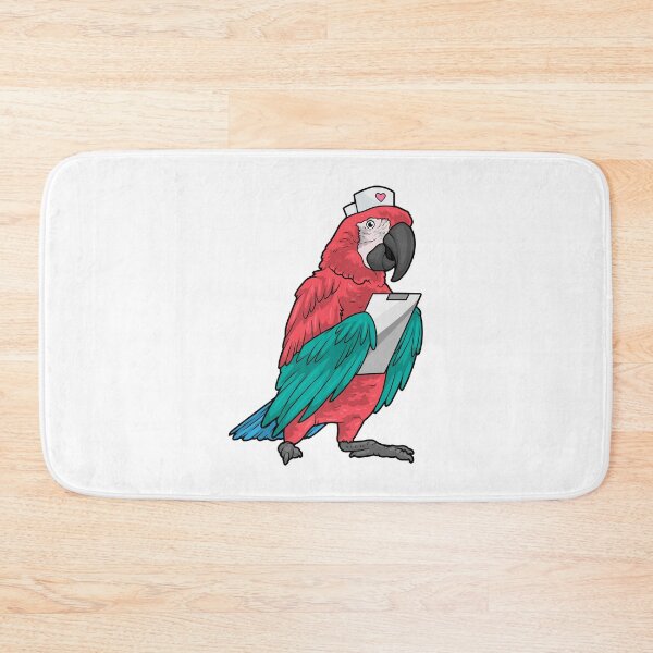 Item preview, Parrot Nurse Clipboard designed and sold by Snabdesign84.