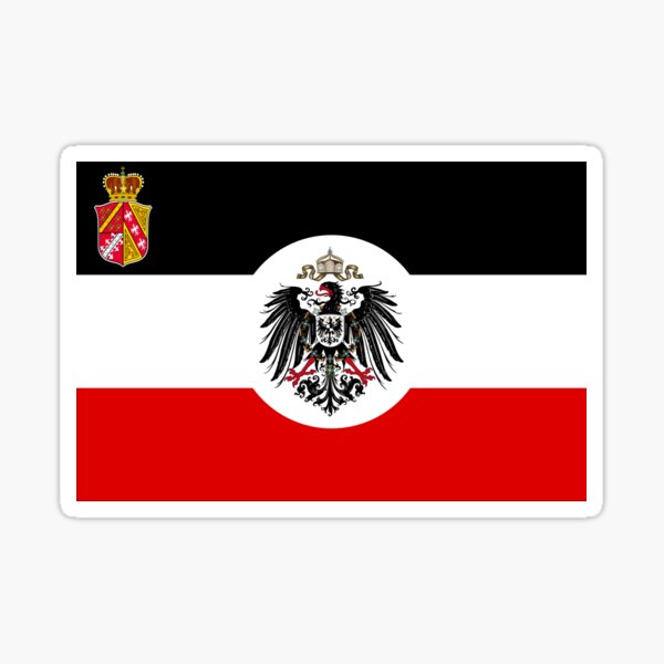 Drapeau impérial d'Alsace-Lorraine Sticker