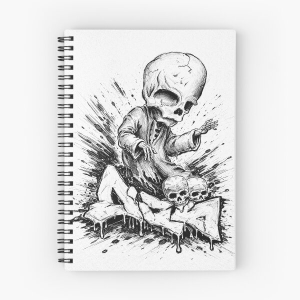 Item preview, Drum & Bass Is Not a Phase - restored and inked sketch designed and sold by JaaGo PopLab.
