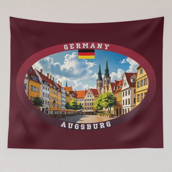 Item preview, Augsburg Germany Travel designed and sold by Thistle-TShop.