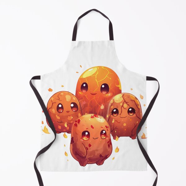 Item preview, Molten Core Slimes – Rare Lava Elemental Creatures of Monzora designed and sold by Monzora.