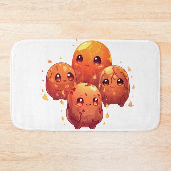 Item preview, Molten Core Slimes – Rare Lava Elemental Creatures of Monzora designed and sold by Monzora.