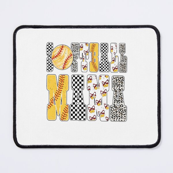 Item preview, Softball Mama Checkered designed and sold by Jamesonbell.