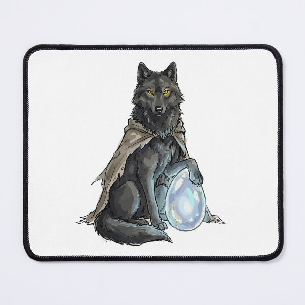 Item preview, Witchy Aesthetic: Black Wolf's Moonstone designed and sold by bapupa.