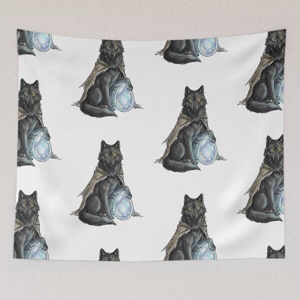 Item preview, Witchy Aesthetic: Black Wolf's Moonstone designed and sold by bapupa.