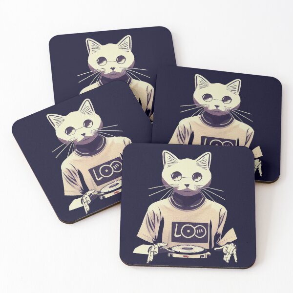 Item preview, DJ Cat designed and sold by TheSamuraiCat.