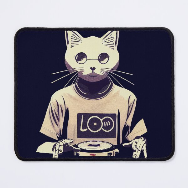 Item preview, DJ Cat designed and sold by TheSamuraiCat.