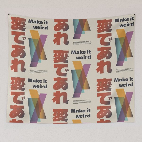 Item preview, Make It Weird - Japanese Strangeness designed and sold by Drawings Project.