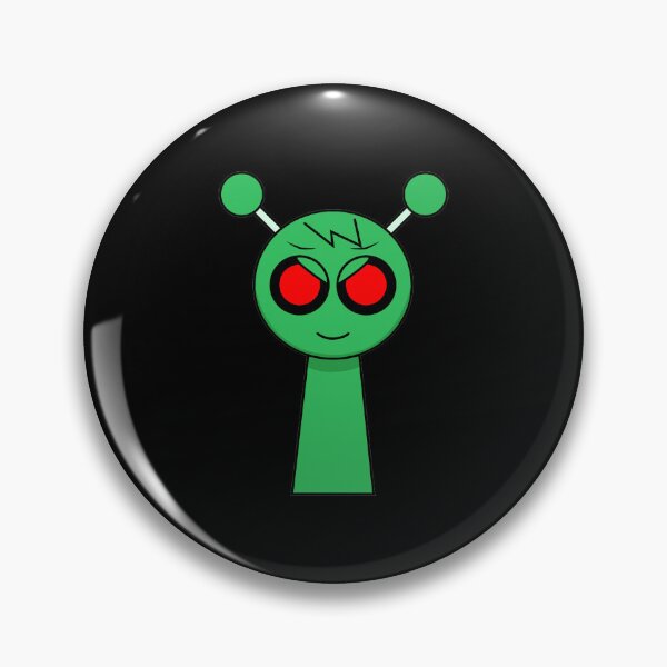 Item preview, Sprunki Alien Antenna Cartoon Character designed and sold by Rosamoaughter.