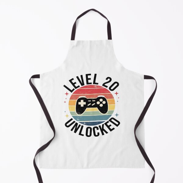 Item preview, 20th Birthday Gaming Level 20 Unlocked 1 designed and sold by angolinnArt.