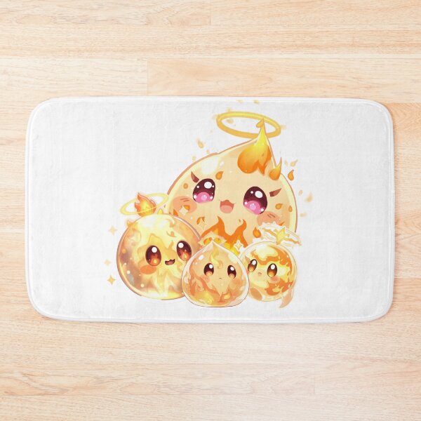 Item preview, Holy Flame Slime – Blessed Fire Spirit Chibi of Monzora designed and sold by Monzora.