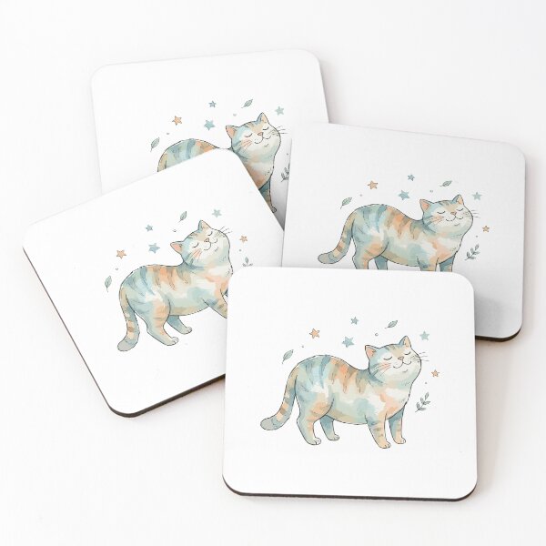Item preview, Cute Yoga: Cat-Cow Serenity designed and sold by bapupa.