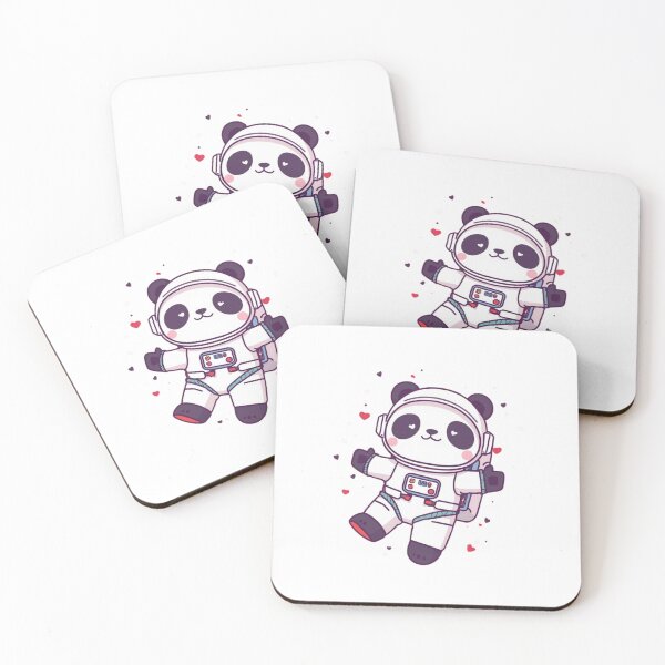 Item preview, Cute Panda Astronaut in Space | Kawaii Panda Space Cartoon Illustration designed and sold by ULTIMATE CREATIONS.