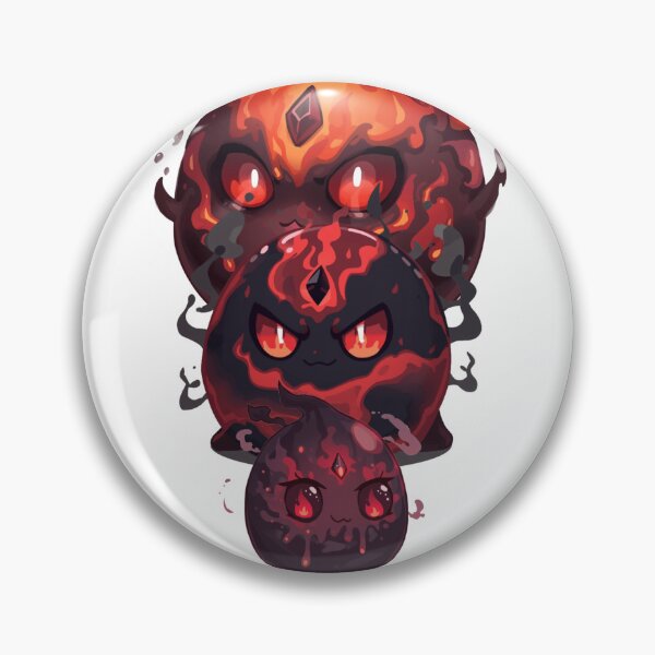 Item preview, Voidfire Slime Trio – Dark Flame Elemental Chibi of Monzora designed and sold by Monzora.