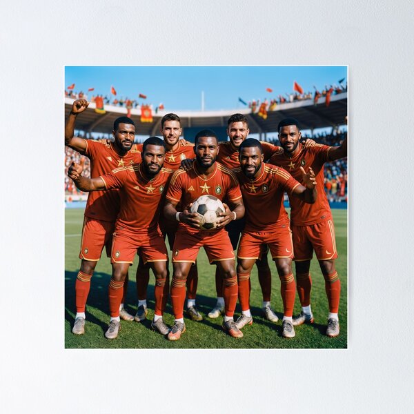 Morocco National Football Team World Soccer Fans 2022 Wall Art - POSTER 20x30