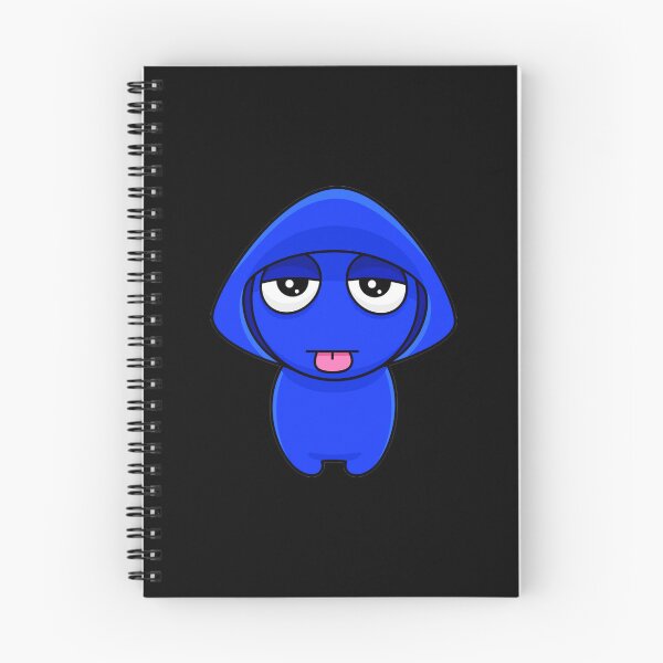 Item preview, Sprunki Blue Hoodie Cartoon designed and sold by Rosamoaughter.
