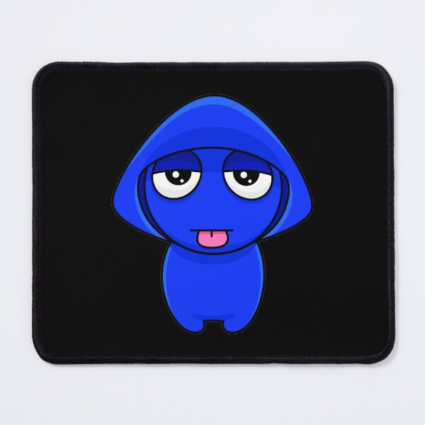 Item preview, Sprunki Blue Hoodie Cartoon designed and sold by Rosamoaughter.