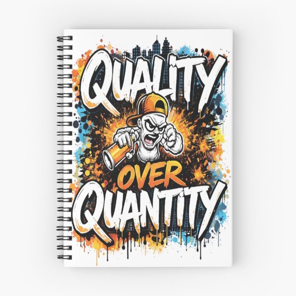 Item preview, Quality Over Quantity Graffiti Style designed and sold by StreetWave01.