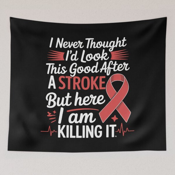 Item preview, Stroke Awareness Funny Stroke Survivor Stroke Warrior designed and sold by gourpmerzihd.