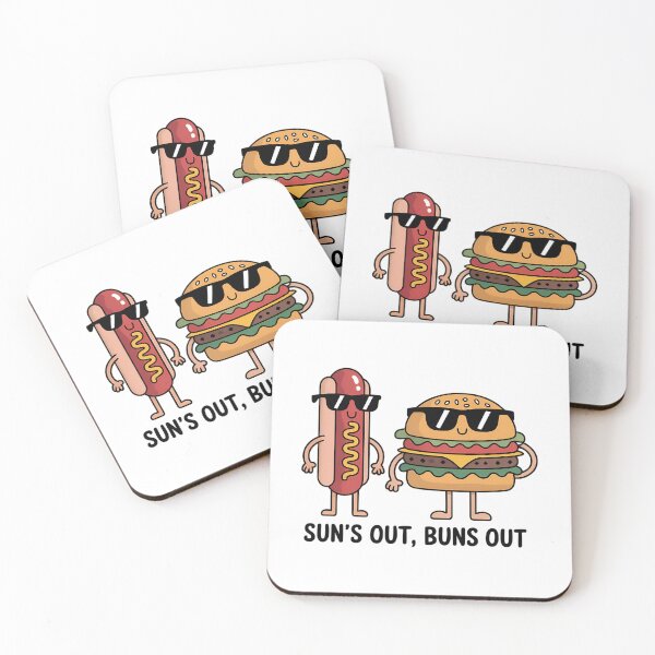 Item preview, Sun_s Out, Buns Out Hot Dog and Hamburger designed and sold by gourpmerzihd.