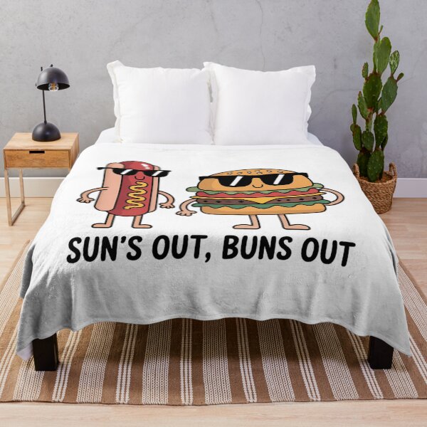 Item preview, Sun_s Out, Buns Out Hot Dog and Hamburger designed and sold by gourpmerzihd.