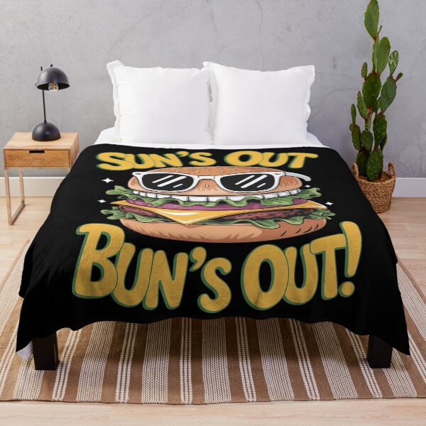 Item preview, Sun_s Out Bun_s Out Funny Summer Cheeseburger Hamburger designed and sold by gourpmerzihd.