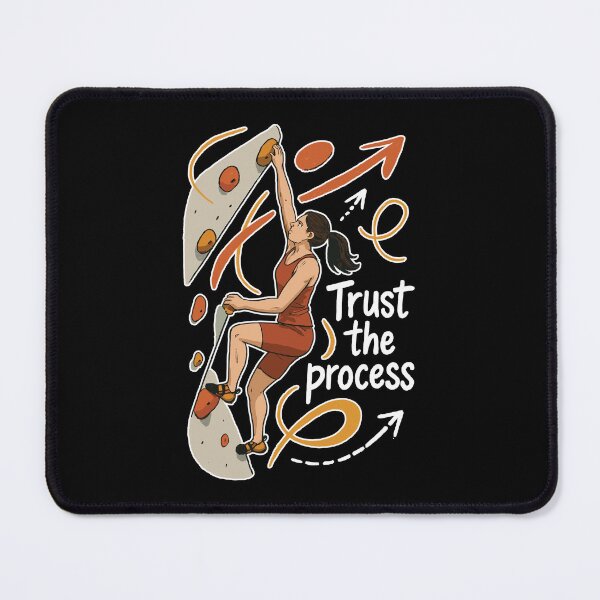 Item preview, Women's Bouldering Shirt – Trust the Process designed and sold by Pineapple-Tree.