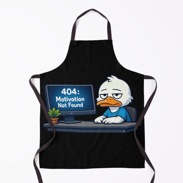 Item preview, 404 Motivation Not Found duck variant designed and sold by TeeTimeTreasure.