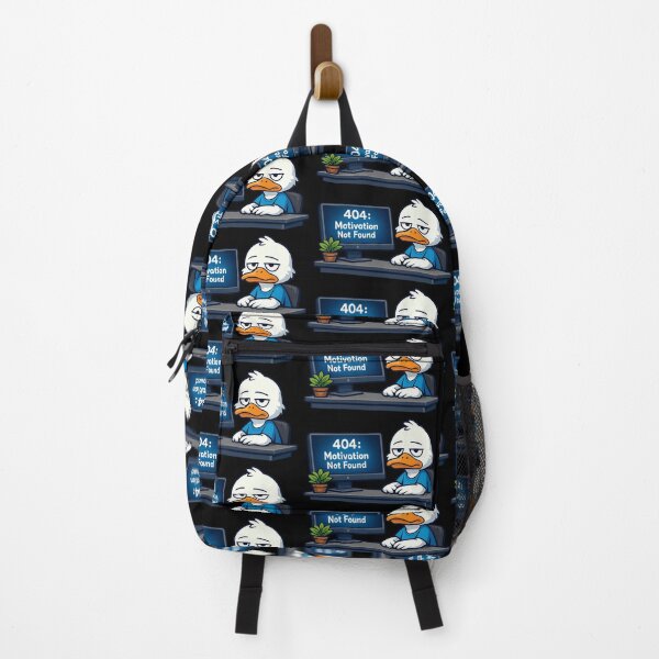 Item preview, 404 Motivation Not Found duck variant designed and sold by TeeTimeTreasure.