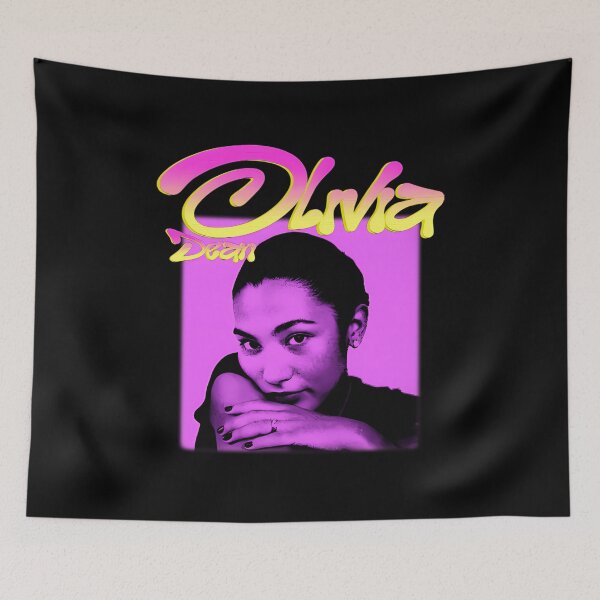 Item preview, Olivia Dean – Neon Rose Portrait  designed and sold by maranabace.