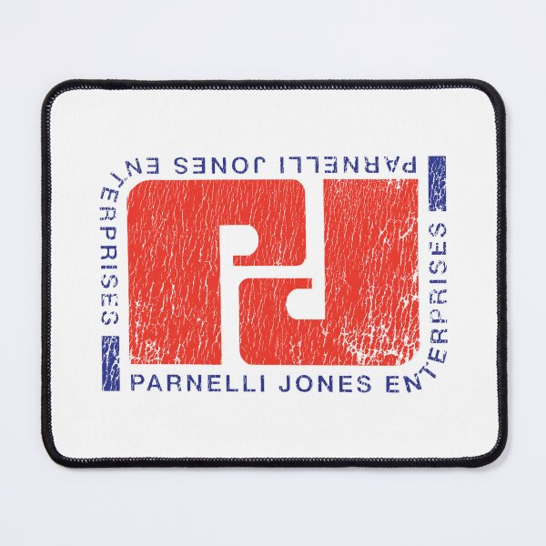 Item preview, 1970s Parnelli Jones Enterprises - aged, worn print designed and sold by retropetrol.