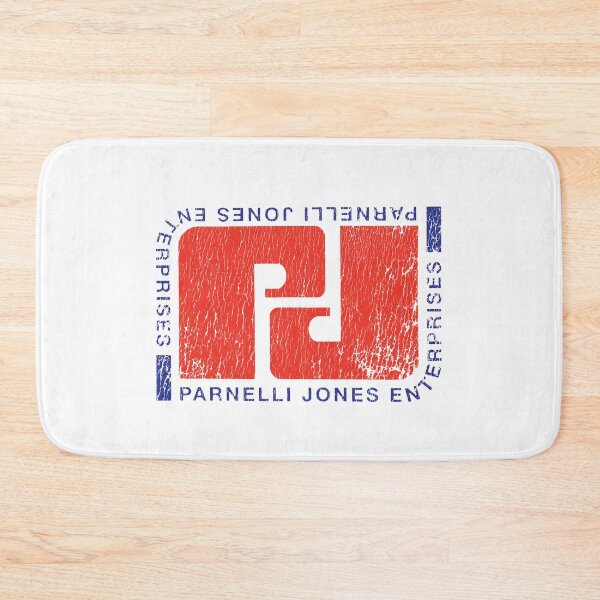 Item preview, 1970s Parnelli Jones Enterprises - aged, worn print designed and sold by retropetrol.