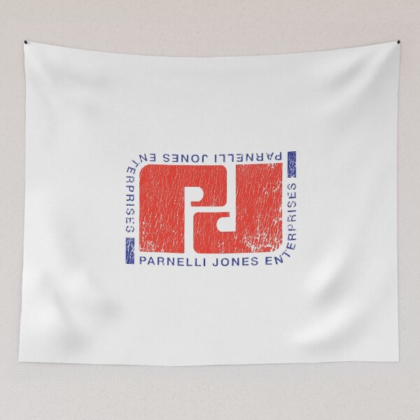 Item preview, 1970s Parnelli Jones Enterprises - aged, worn print designed and sold by retropetrol.