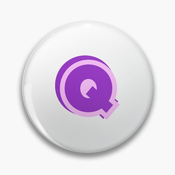 Item preview, Purple Q - Classic Stylized Initial Alphabet Letter designed and sold by stickerorange.