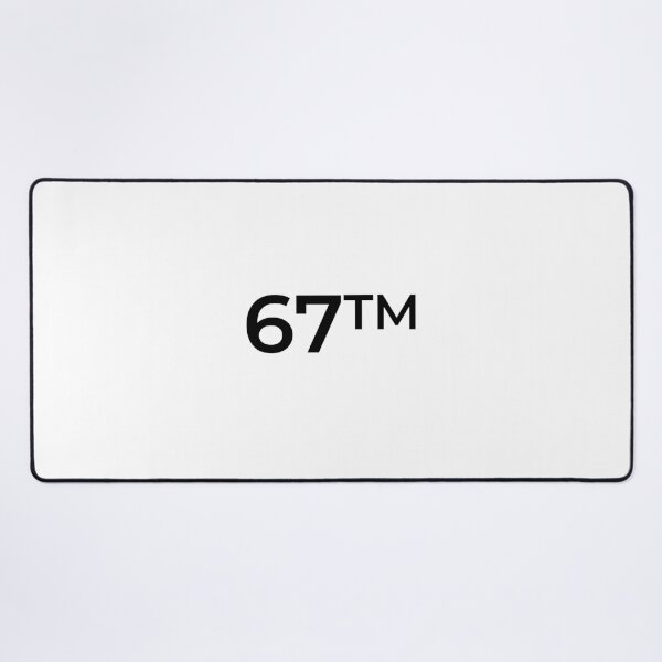 Item preview, 67™ Minimal Number – Clean Modern Streetwear Design designed and sold by SloganSavvy.
