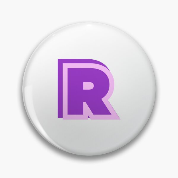 Item preview, Purple R - Classic Stylized Initial Alphabet Letter designed and sold by stickerorange.