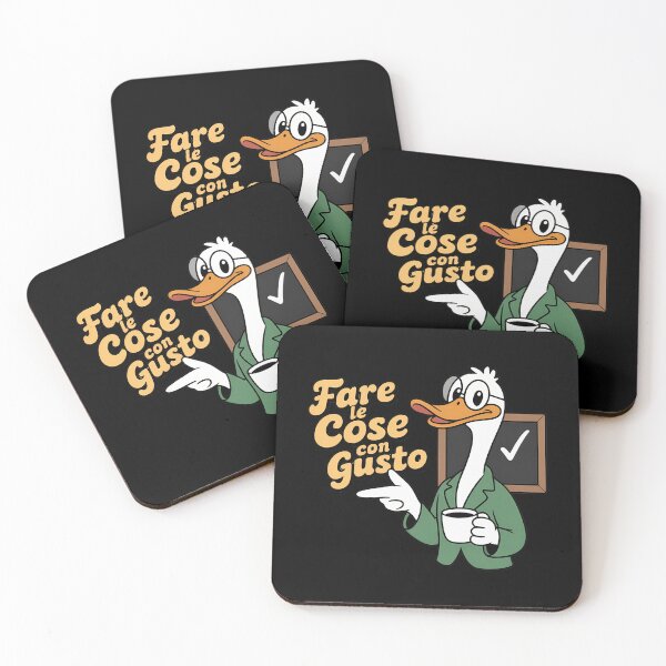 Item preview, Teacher Goose Coffee Drinking Italian Italy Saying Gusto designed and sold by gourpmerzihd.