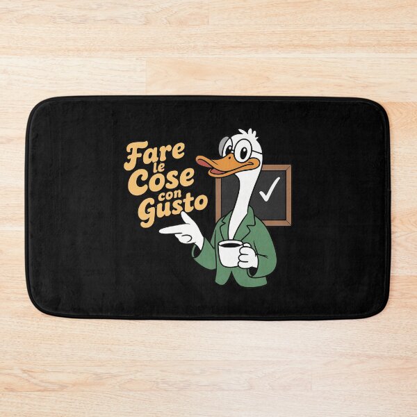 Item preview, Profesor Ganso Tomando Café Italiano Italia Diciendo Gusto designed and sold by gourpmerzihd.