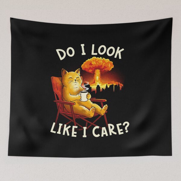 Item preview, Do I Look Like I care? designed and sold by Dan Elijah Fajardo.